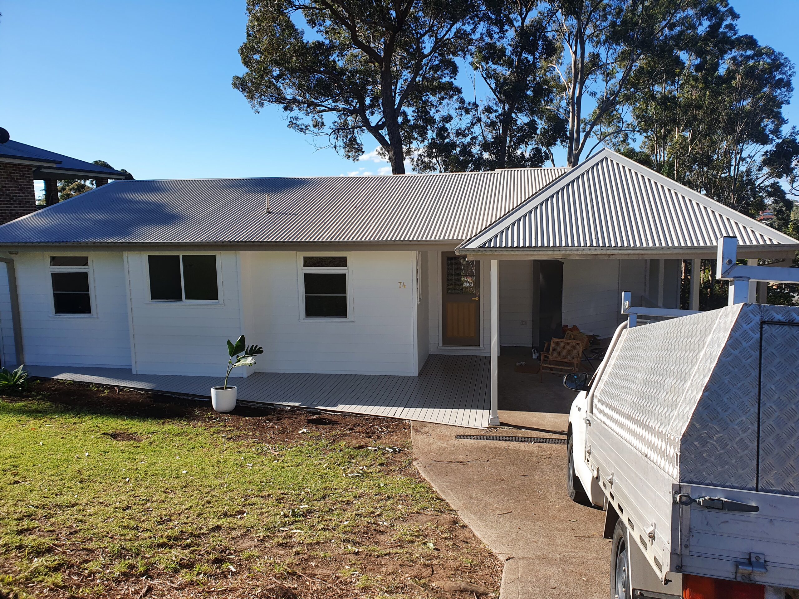 Completed painting project by Josh's Painting Services