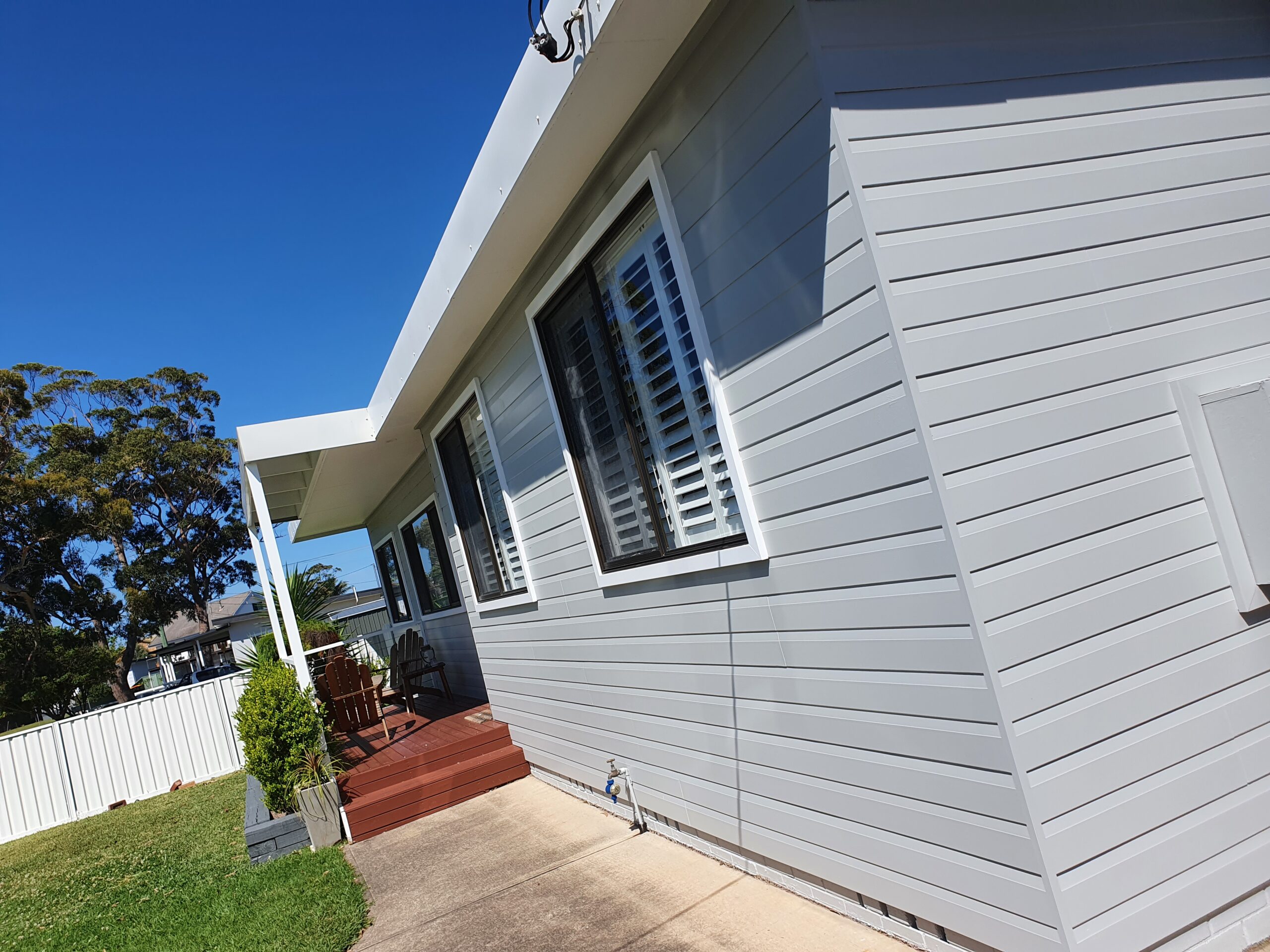 Completed painting project by Josh's Painting Services