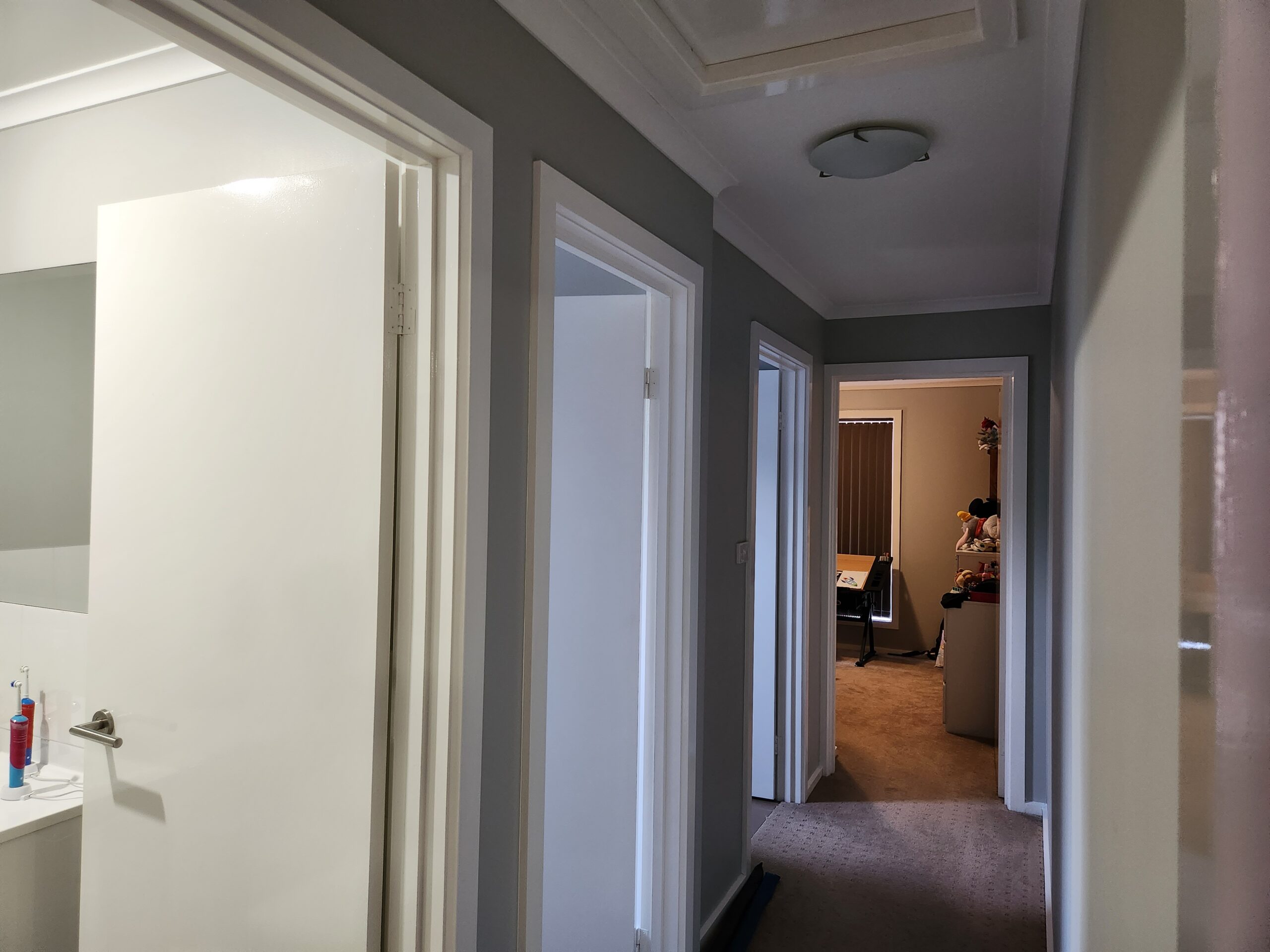 Completed painting project by Josh's Painting Services