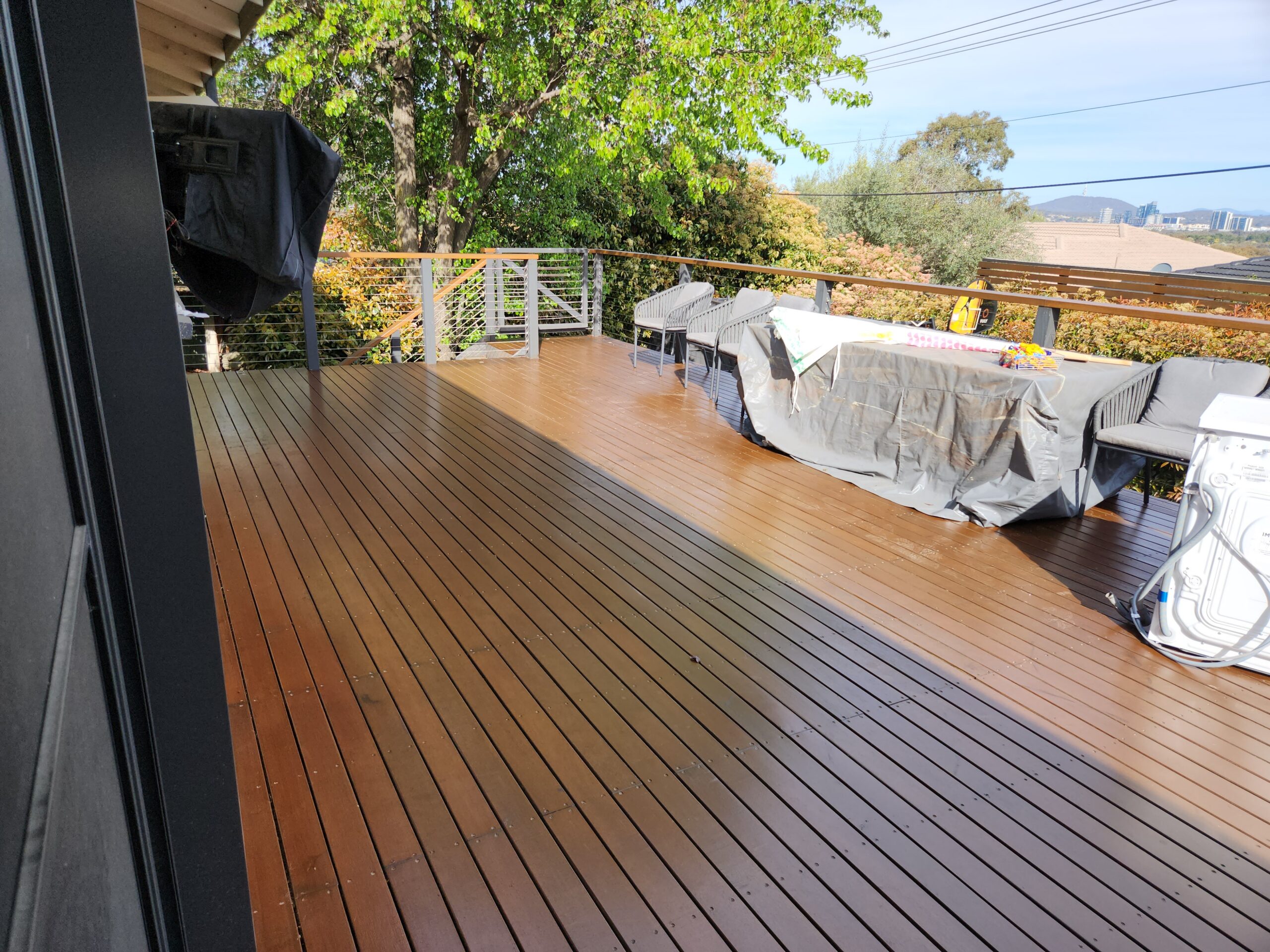 Completed painting project by Josh's Painting Services